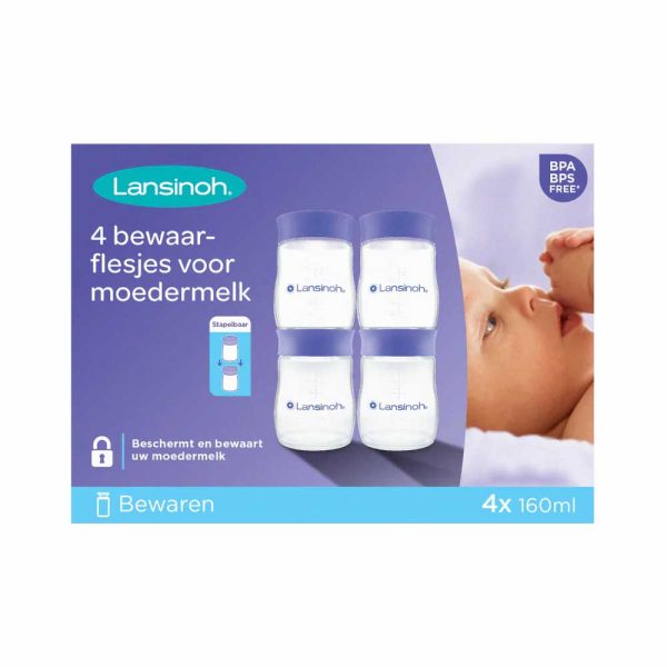 Bewaarflesjes Lansinoh verpakking