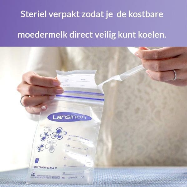 Moedermelkbewaarzakjes Lansinoh - Afbeelding 3