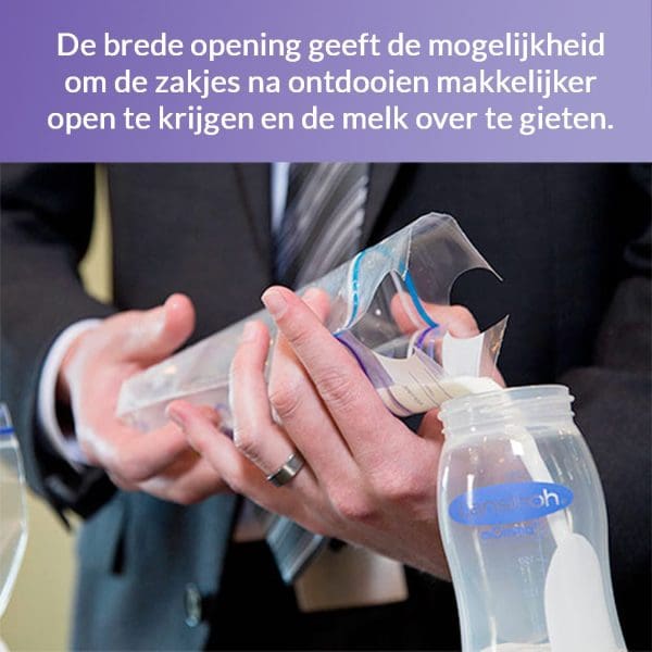 Moedermelkbewaarzakjes Lansinoh - Afbeelding 6