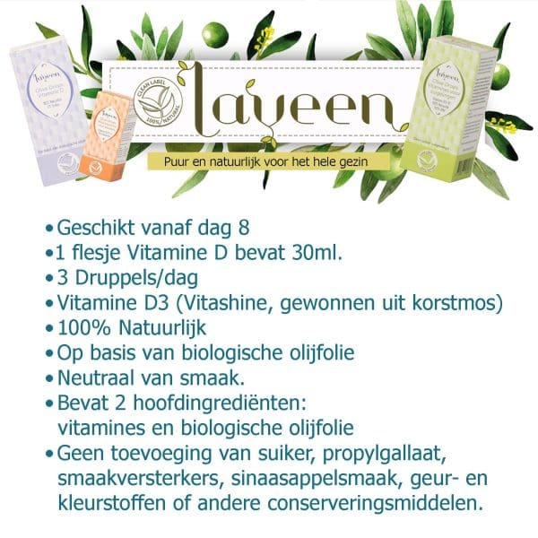 Vitamine D Laveen - Afbeelding 2