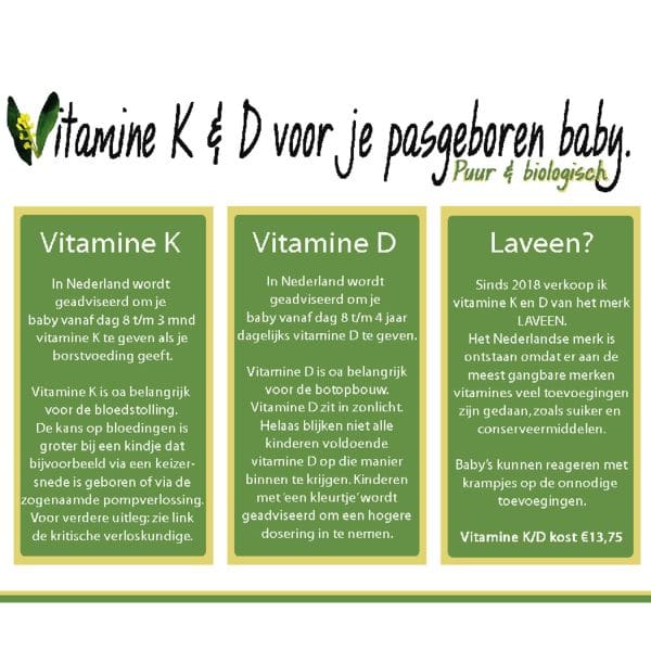 Vitamine D&K Laveen - Afbeelding 4