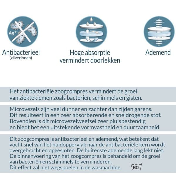 Uitwasbare zoogcompressen Mamivac - Afbeelding 4