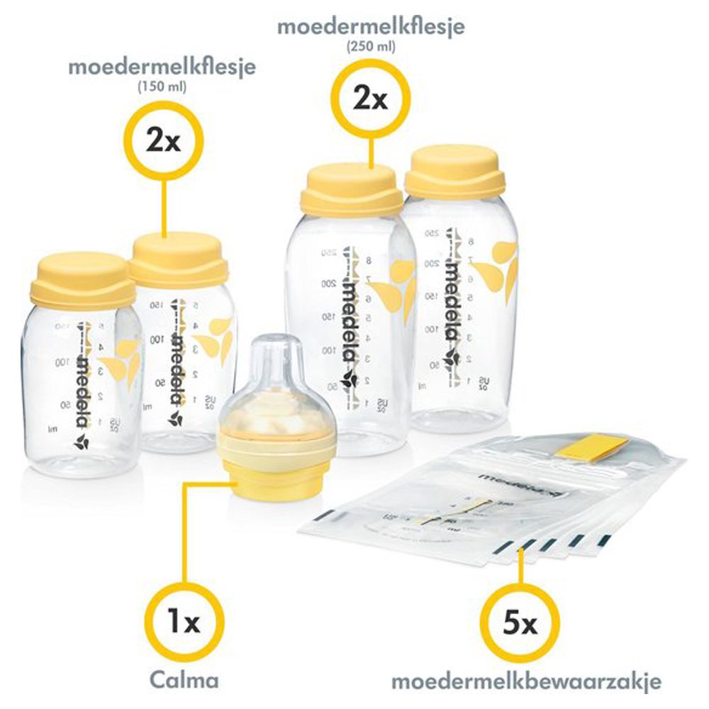 inschakelen Geavanceerd produceren Flessenset Store & Feed Medela - 123kleintje