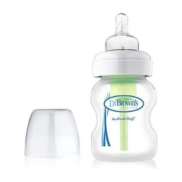 Fles brede hals 150ml Dr. Browns