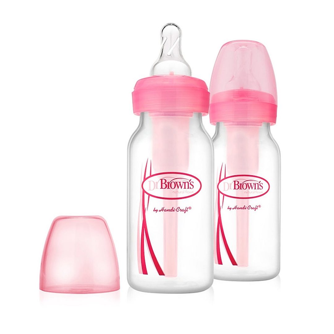 importeren barsten naam Fles Duo pakket roze 120ml Dr. Brown's - 123kleintje