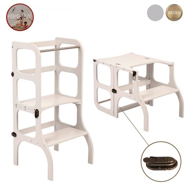 Learning Tower GRIJS Step 'n Sit Ette Tete - Afbeelding 2