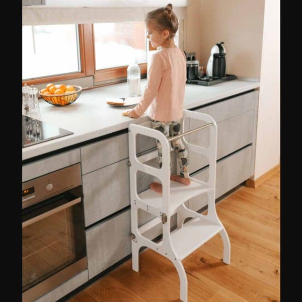 Leertoren WIT Step'n Sit Ette Tete - Afbeelding 2