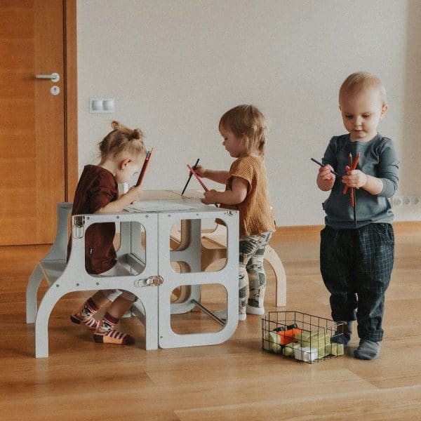 Learning Tower GRIJS Step 'n Sit Ette Tete - Afbeelding 6
