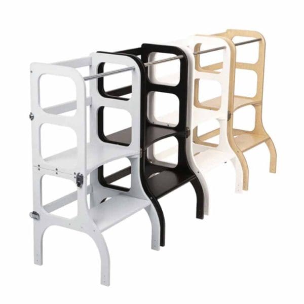 Leertoren Step 'n Sit berken Ette Tete - Afbeelding 6