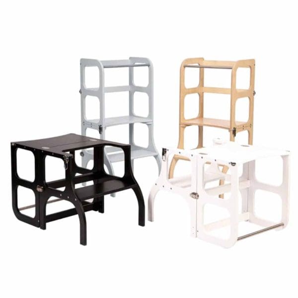 Leertoren Step 'n Sit berken Ette Tete - Afbeelding 7