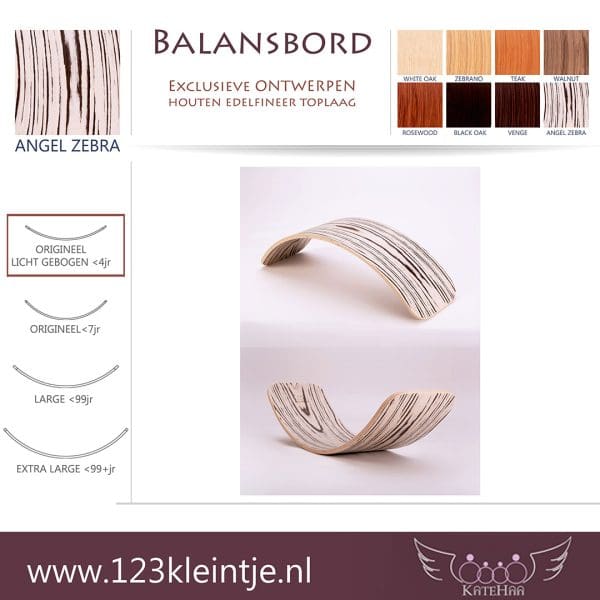 Balansbord <4jaar origineel licht gebogen KateHaa - Afbeelding 10