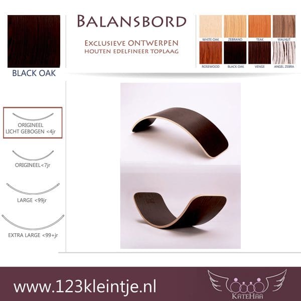 Balansbord <4jaar origineel licht gebogen KateHaa - Afbeelding 9