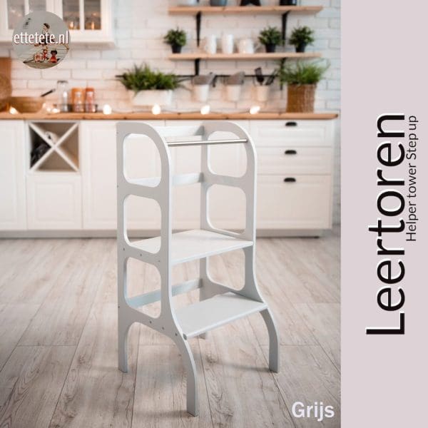 Leertoren Step Up! GRIJS Ette Tete - Afbeelding 2