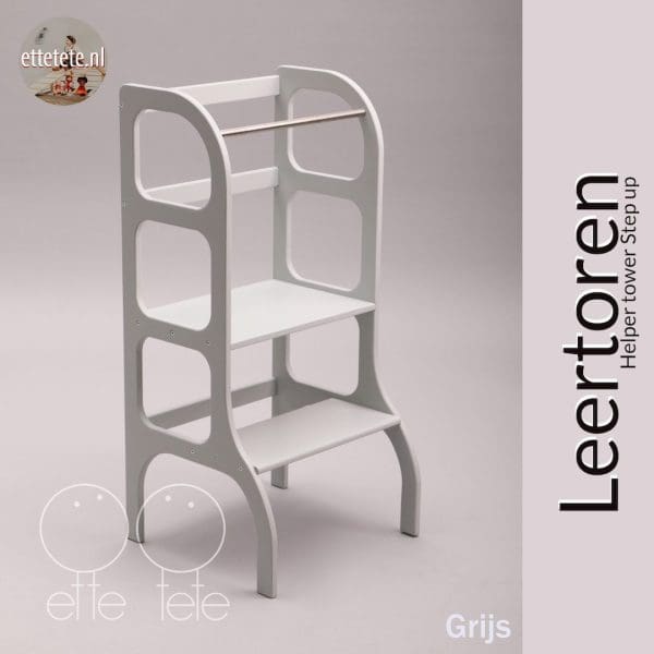 Leertoren Step Up! GRIJS Ette Tete - Afbeelding 3