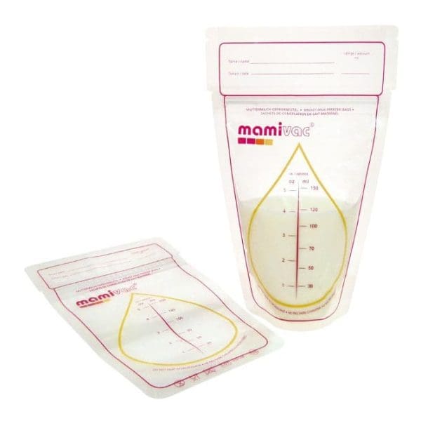 Moedermelkbewaarzakjes vriezer Mamivac 150ml 20st - Afbeelding 3