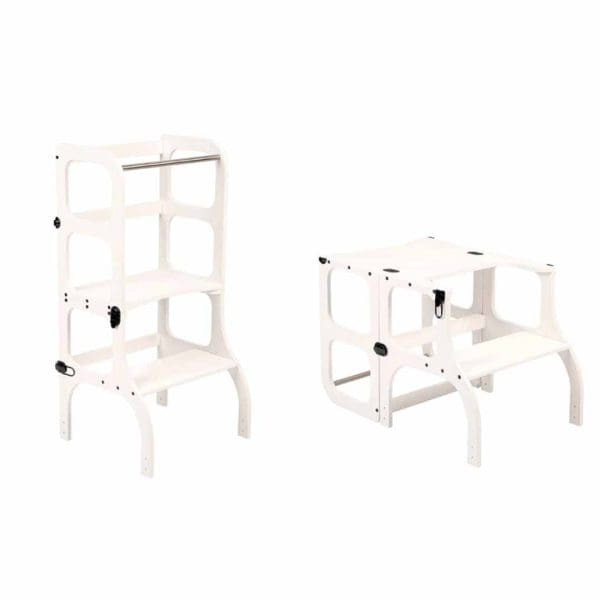 Leertoren WIT Step'n Sit Ette Tete